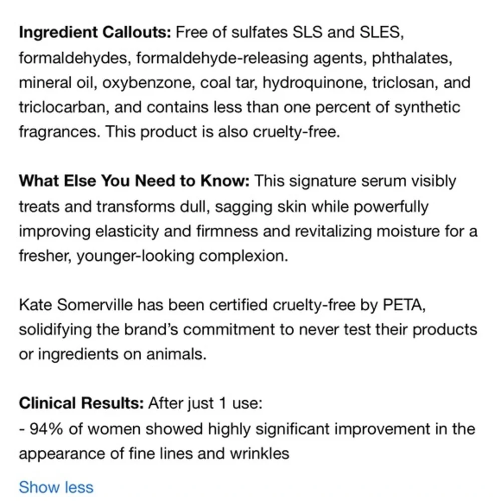 NIB Kx Active Concentrates Bio-Mimicking Peptides Serum
